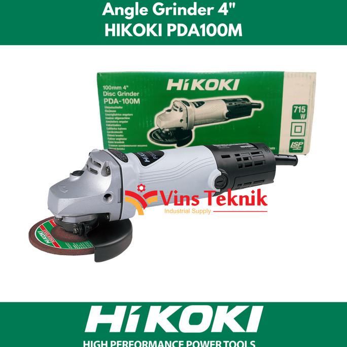 PDA100M HITACHI-HIKOKI PDA 100M mesin gerinda angle grinder 4 inch