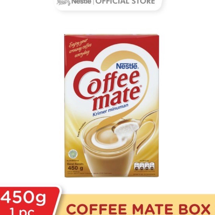 

ZGWK1752 Dijamin Ori>/ NESTLE Coffee-Mate Creamer Box 450g / Nestle Coffe Mate 450gr