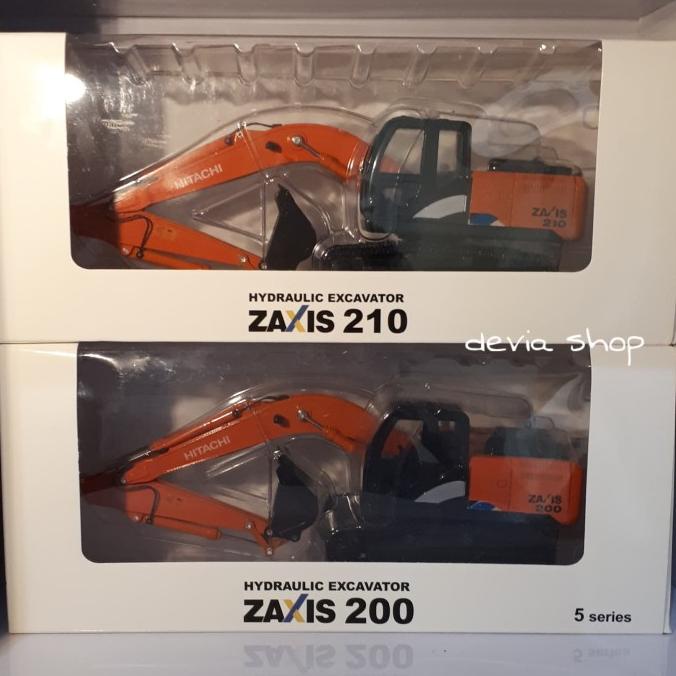 Miniatur Diecast Excavator Alat Berat Hitachi Zaxis