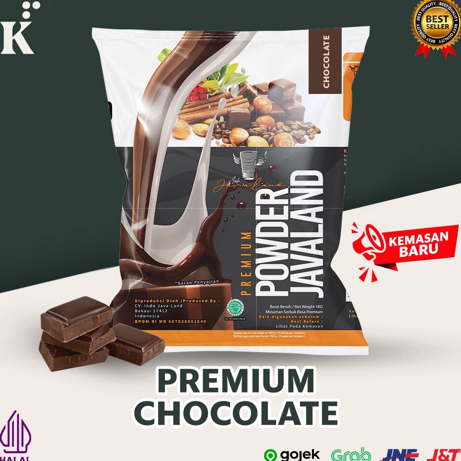 

Best Product Bubuk Minuman Premium Chocolate / Coklat Javaland Grande 1kg Best Terlaris