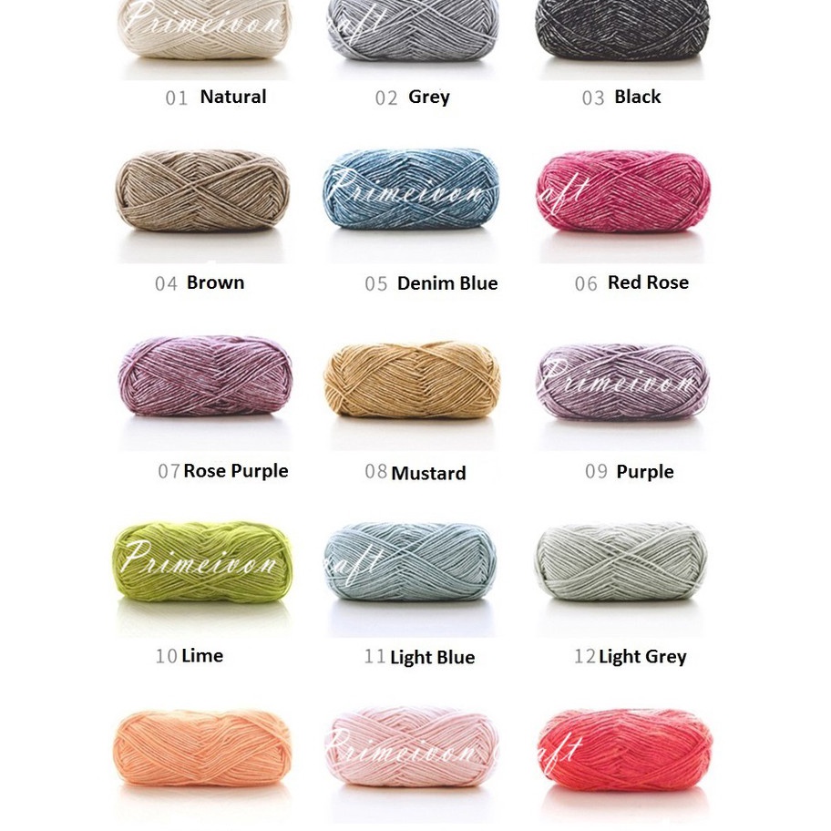 Best 21-38 Benang rajut katun semprot wol /benang rajut stonewashed SW1