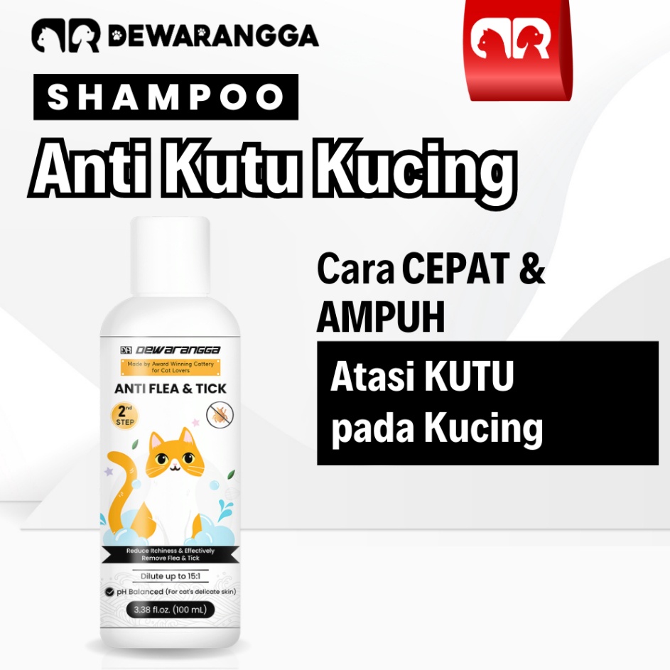 Diskon Promo Shampo Anti Kutu Kucing Dewarangga -  Shampo Kucing Anti Rontok
