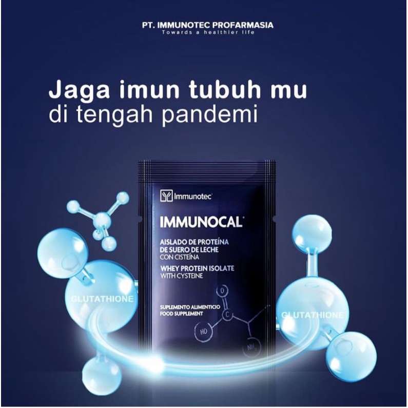 

Immunocal/ Susu Immunocal KEMASAN BARU isi 10 sacchet