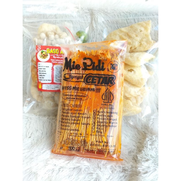 

Paket BOCI + MIELIDI gratis topping random
