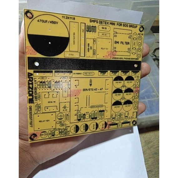PNJX8541 HOT PCB SMPS SOS HB