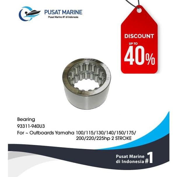 SparePart Mesin Tempel 93311-940U3 BEARING YAMAHA
