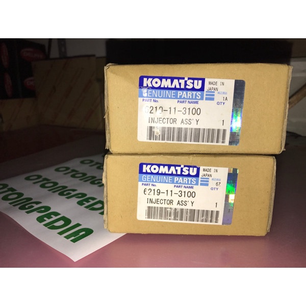 NEW SERIES INJECTOR KOMATSU 6219-11-3100 UNTUK HD785-7 ORIGINAL TERBARU