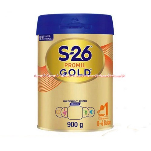 SUSU FORMULA BAYI 0-6 BULAN | S-26 PROMIL GOLD 1 CAN 900G | SUSU S-26 | SUSU FORMULA BAYI 0-6 BULAN