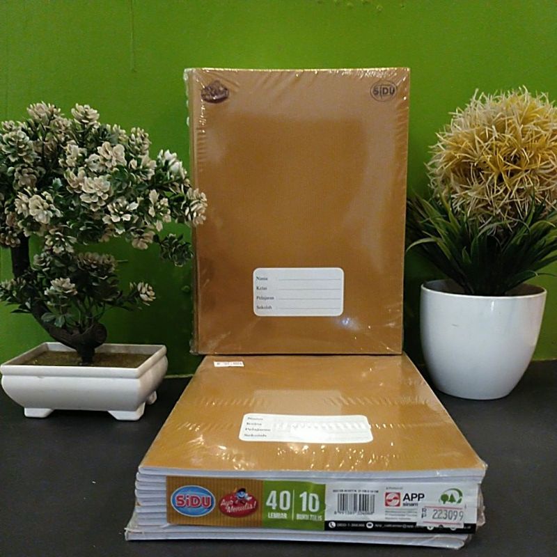

Buku Sidu 40 Sampul Coklat