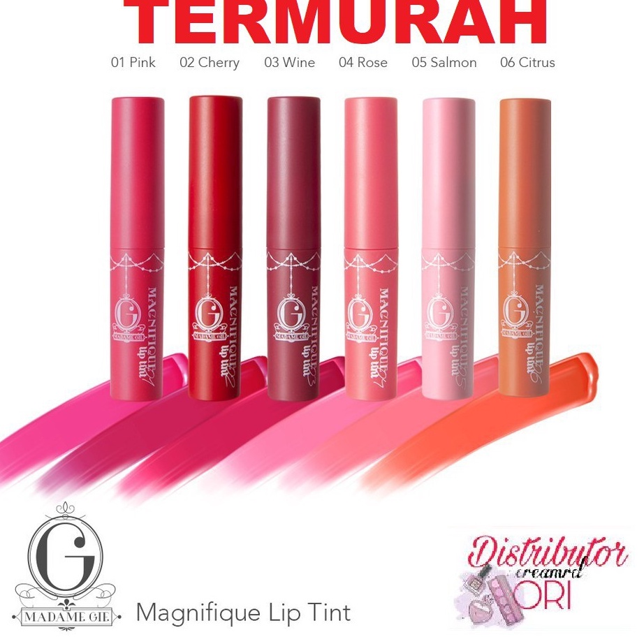 Terbaru LIP TINT MADAME GIE / Madame Gie Magnifique Lip Tint / lipill madame gie