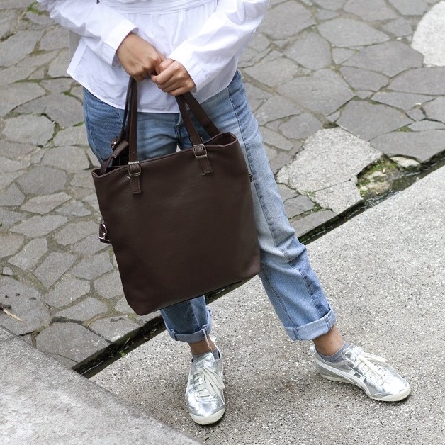 Pasti Murah TOTE BAG RESLETING 2021 TOTEBAG WANITA TERBARU SEMIKULIT KOMBINASI TOTE KEKINIAN MULTIFU