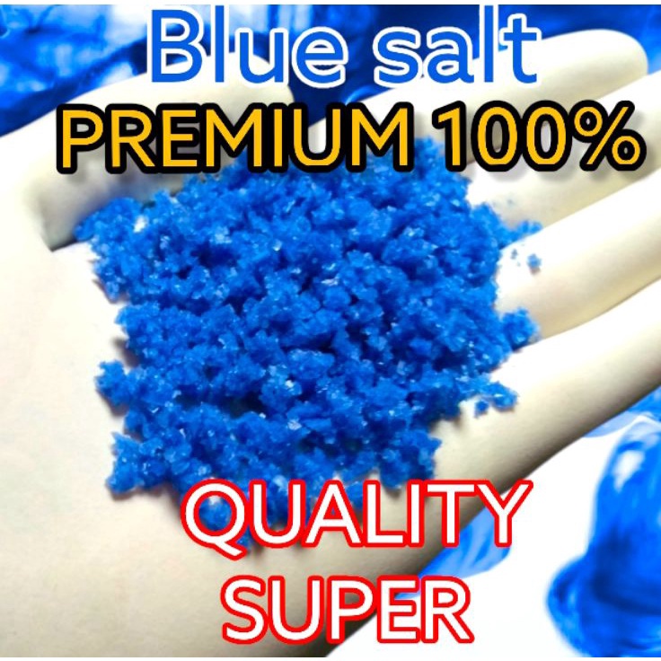 Baru garam biru/garam biru ikan/ blue salt 500gram