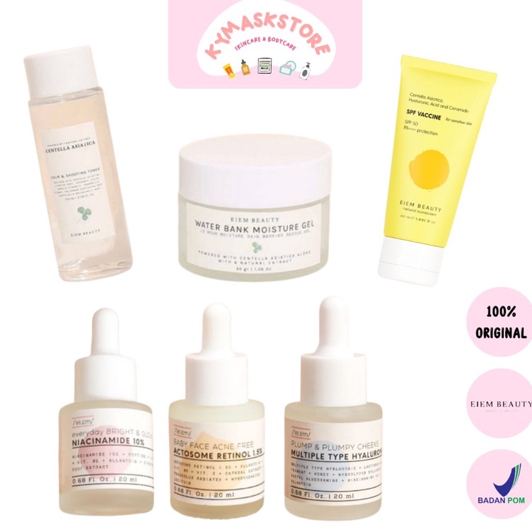 ➦➮✶✺ [READY STOCK] MOISTURIZER EIEM BEAUTY SERUM EIEM BEAUTY TONER EIEM BEAUTY Laris