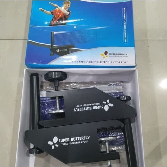 Terlaris Tiang Net Tenis Meja Pingpong Butterfly B 108 Original Model Putar