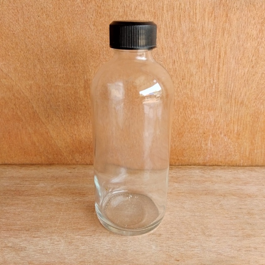 

JXDN9952 Realpct Botol kaca 250ml polos, botol laserin 250ml tutup ulir - Hitam, STANDAR