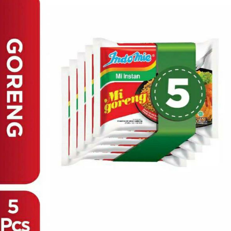 

YLXV7745 【FsASH SALE】 Indomi Goreng 5pcs x 85 gr