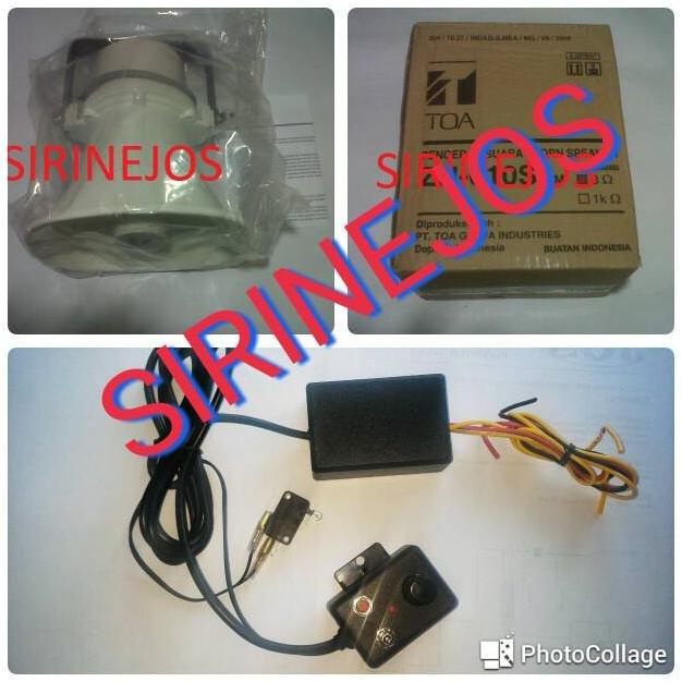 SALE sirine polisi patwal 6 suara toa zh610s Termurah