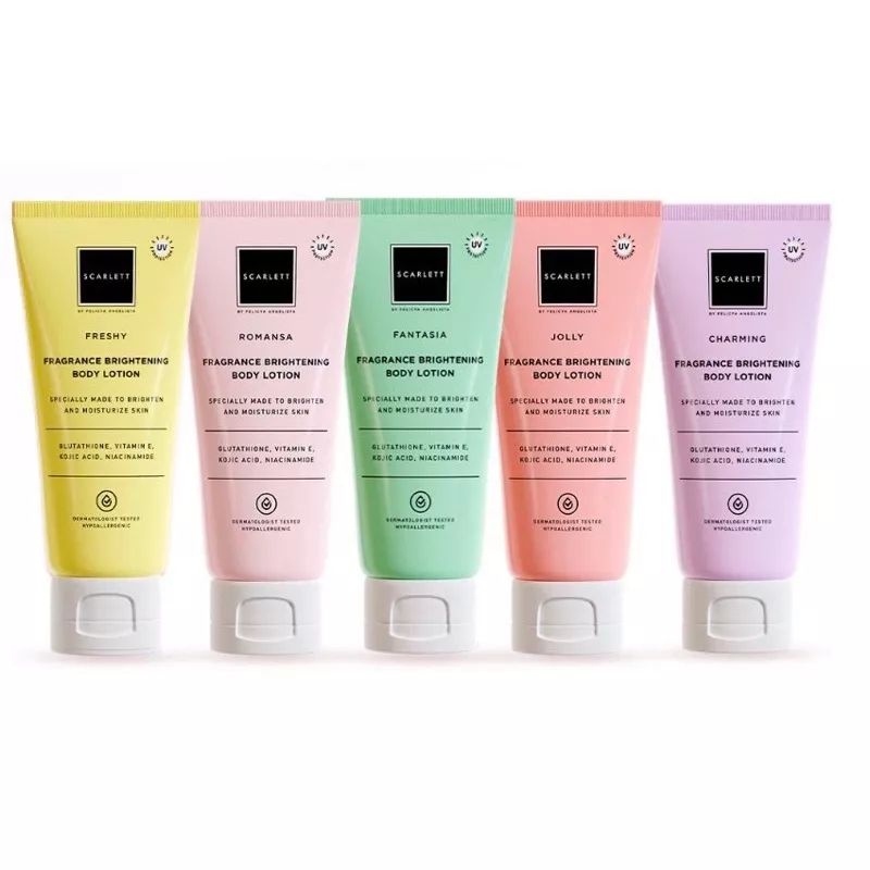 SCARLET BODY LOTION TUBE JOLLY