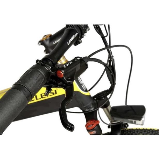 Sepeda lipat listrik lankeleisi xt750 sport kuning elektrik electric