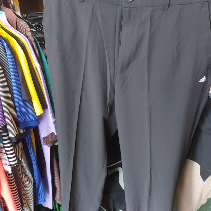 celana golf pria panjang adidas