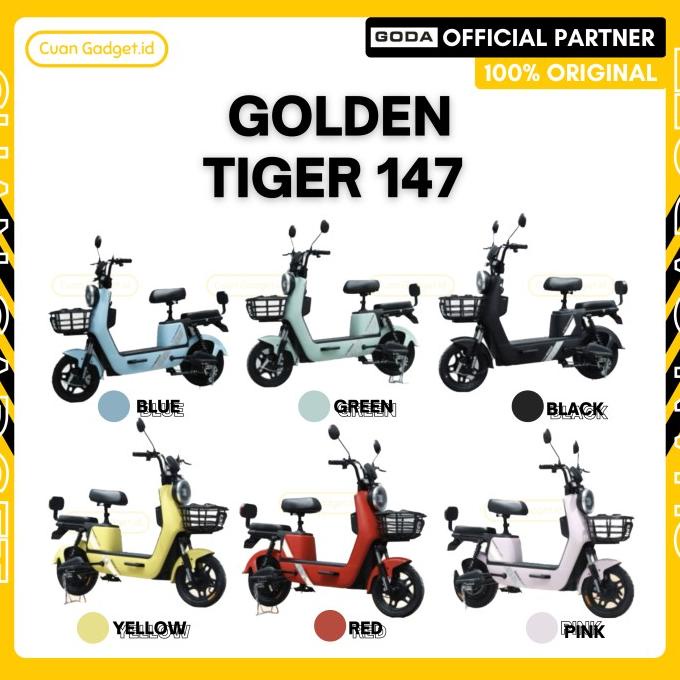 SEPEDA LISTRIK GODA GOLDEN SERIES MONKEY 140 SELIS GODA FALCON 145