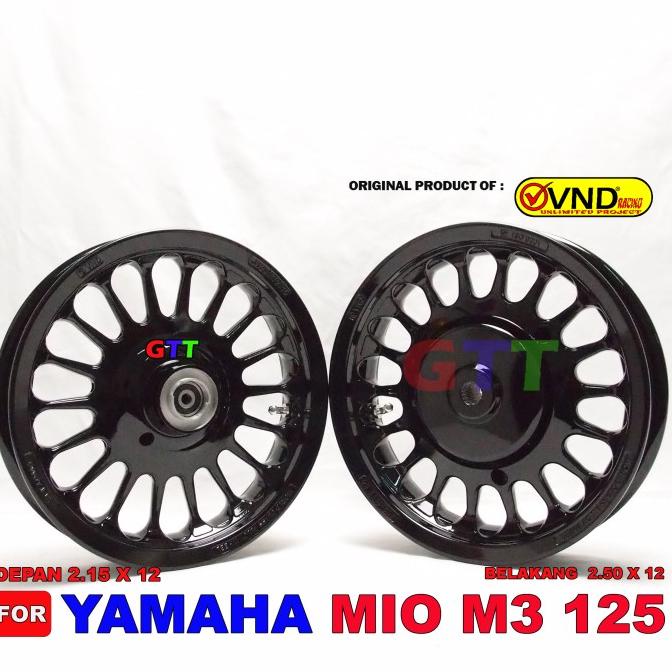 VELG RACING VND ROULLETE RING 12 MIO M3, SOUL GT125, FINO 125, MIO Z