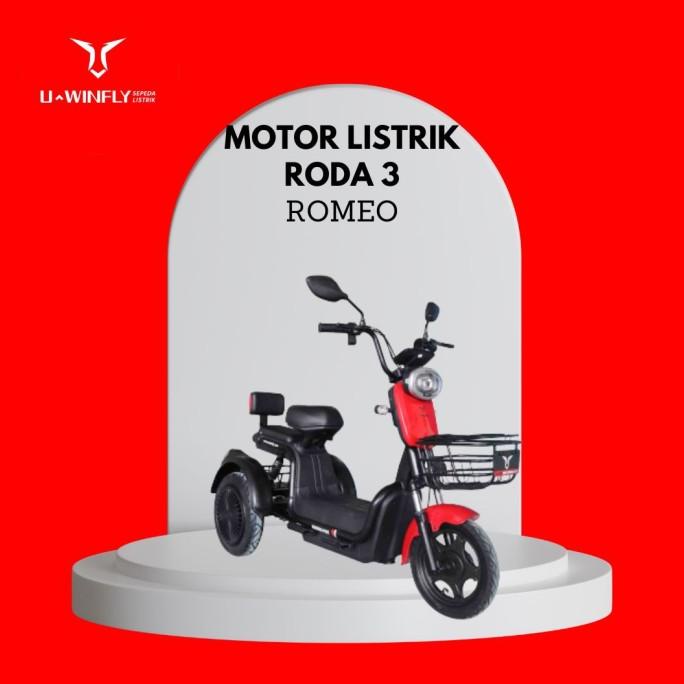 SEPEDA LISTRIK UWINFLY ROMEO GANRANSI RESMI UWINFLY