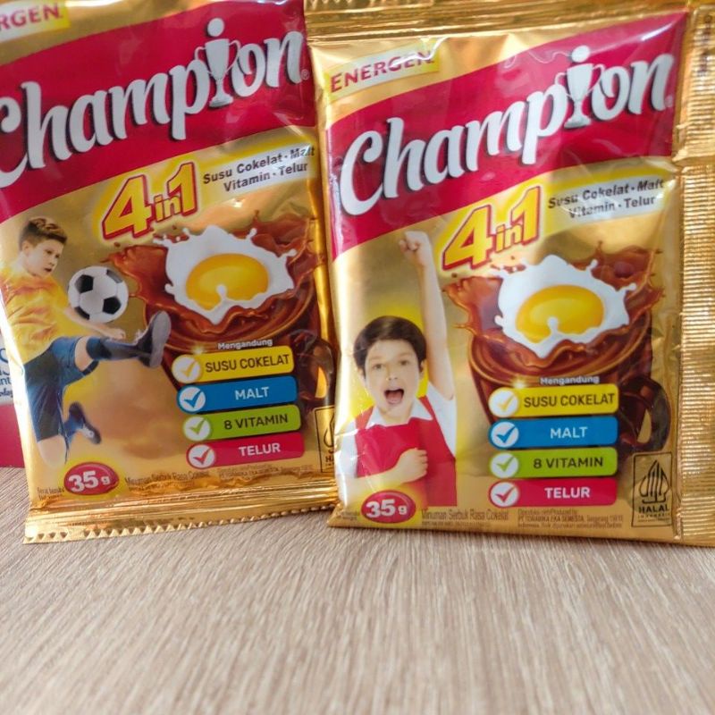 

Energen Champion (harga per sachet)