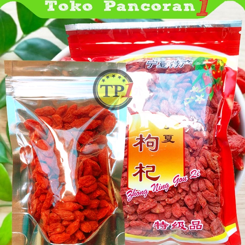 

ZSGL6522 Free Ongkir Goji Berry / Ki Chi /Kiche Kie Che/ Wolfberries 200gram/ Goji Berry Premium Quality