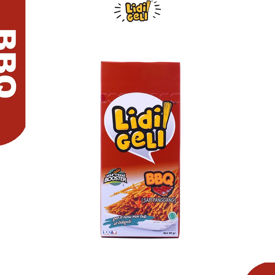 

Super Sale Lidi Geli - Mie Lidi Rasa Barbeque 90gr Best