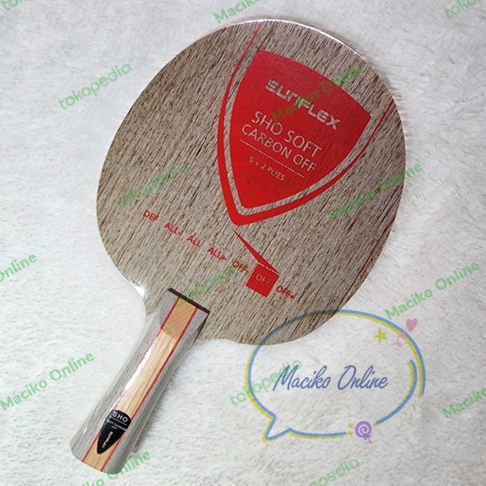 Terlaris Sunflex Sho Soft Carbon Off Fl ~ Bet Pingpong Sunflex