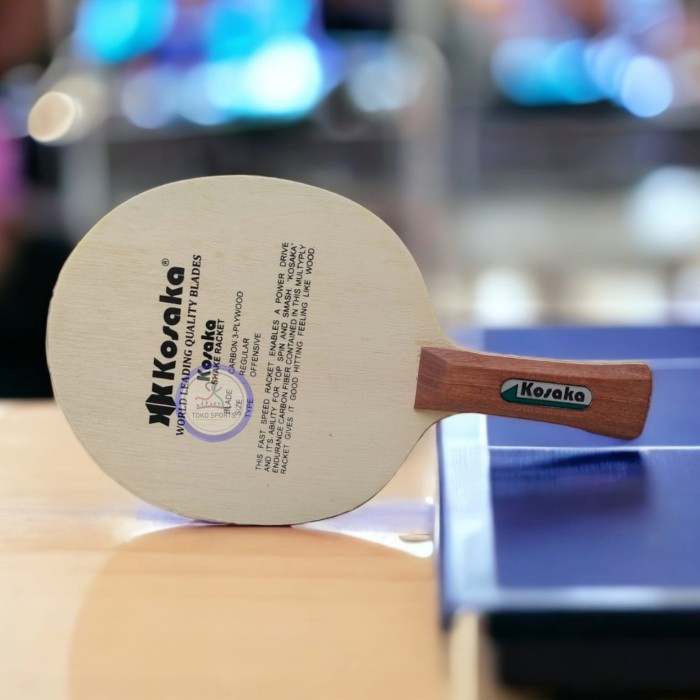 Terlaris Kayu / Blade Bat / Bet Ping Pong / Tenis Meja Kosaka Carbon