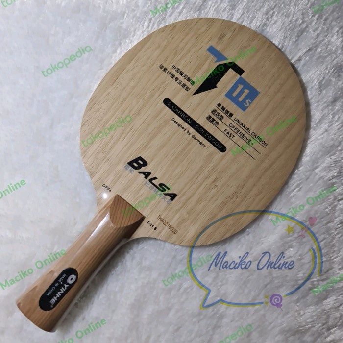 Terlaris Yinhe T11 S~Kayu Bet Pingpong Tenis Meja Yinhe T11S