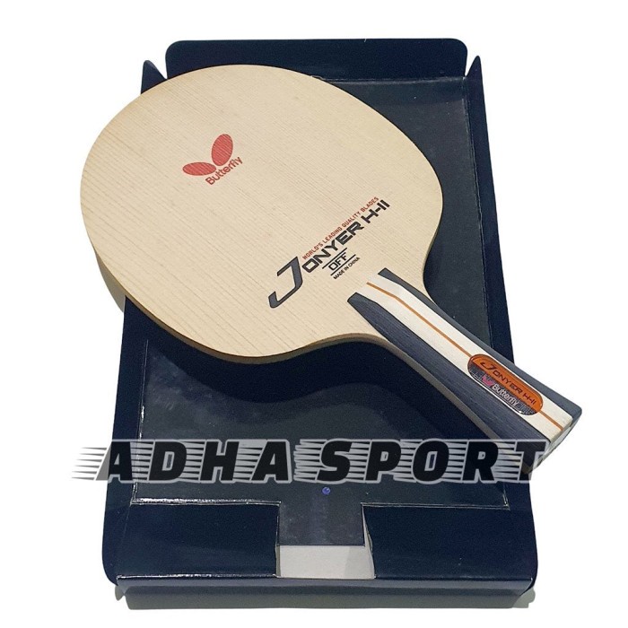 Terlaris Butterfly Jonyer H Ii / H-Ii Fl - Kayu Bet / Blade Pingpong Tenis Meja