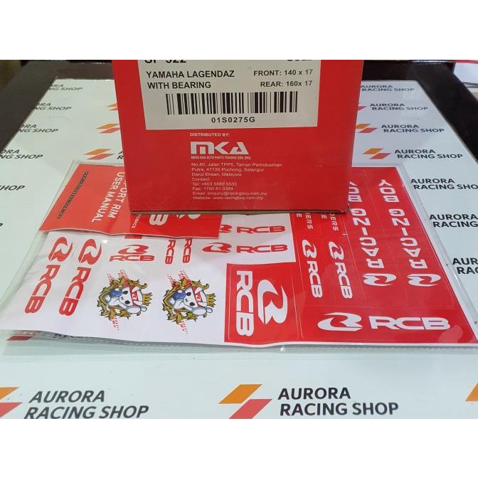 Velg Racing RCB Jupiter MX Old - SP 522 Gold