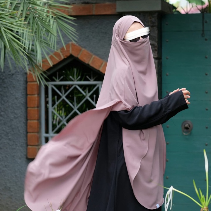 Pasti Murah French Khimar SAIRA | French Khimar polos| French khimar oval| French Khimar murah| FK| 