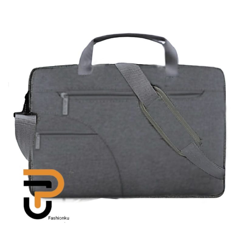 Tas Laptop  14 Inch Full Busa Selempang Jinjing