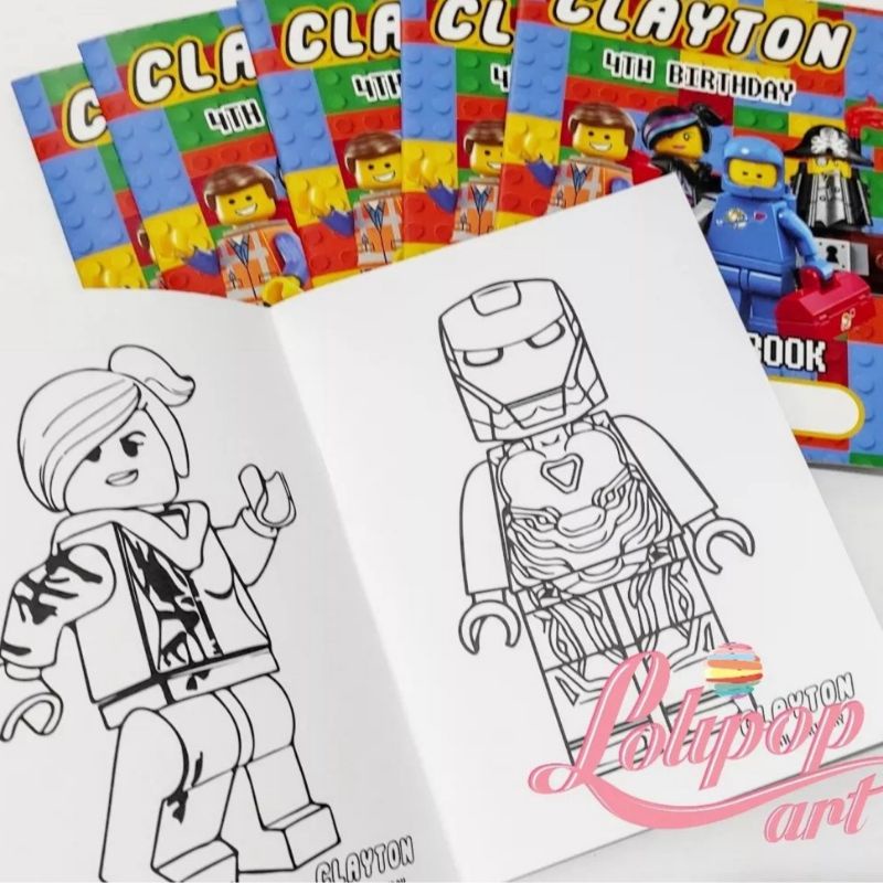 

Souvenir Coloring Book / Buku Mewarnai Custom