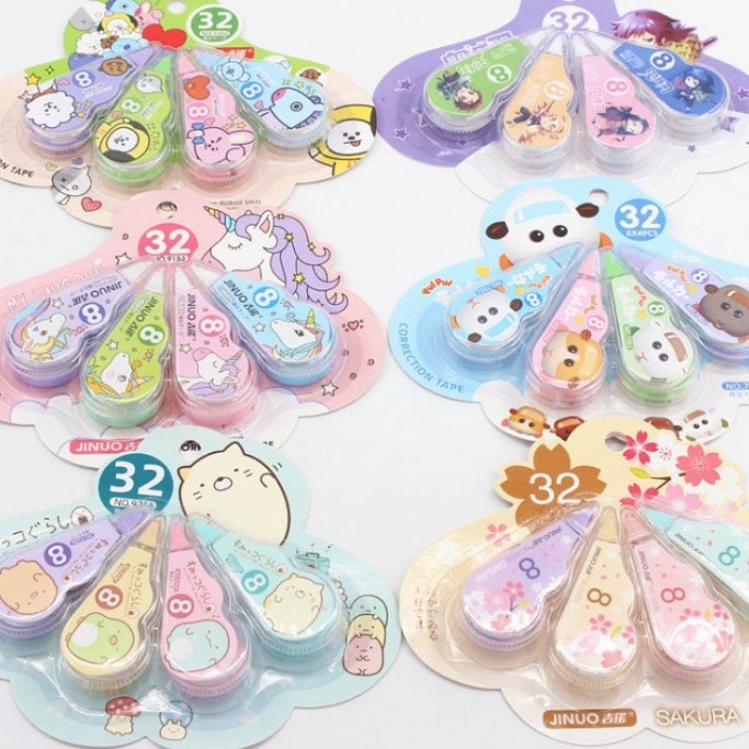 

JZBD5362 MEGA sALE 4PCS TIP-EX ROLL CORRECTION MOTIF FS PP110