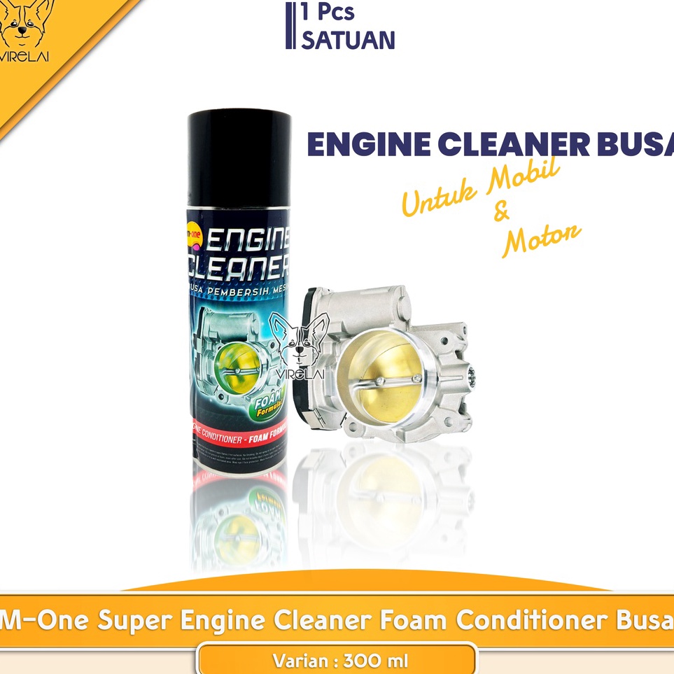 MEN SALE [300 ml] Super Engine Busa / Throttle Body / Foam Conditioner Cleaner Mobil & Motor [M-One]