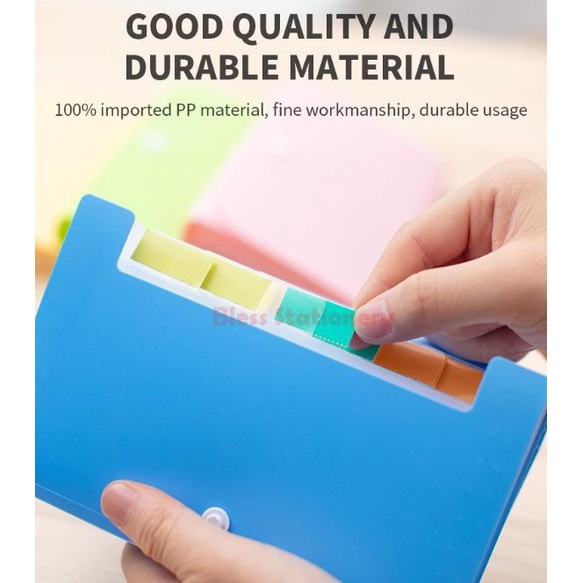 

Terbaru Deli Dompet Plastik A6 Map Uang Map Nota Map Giro Expanding File