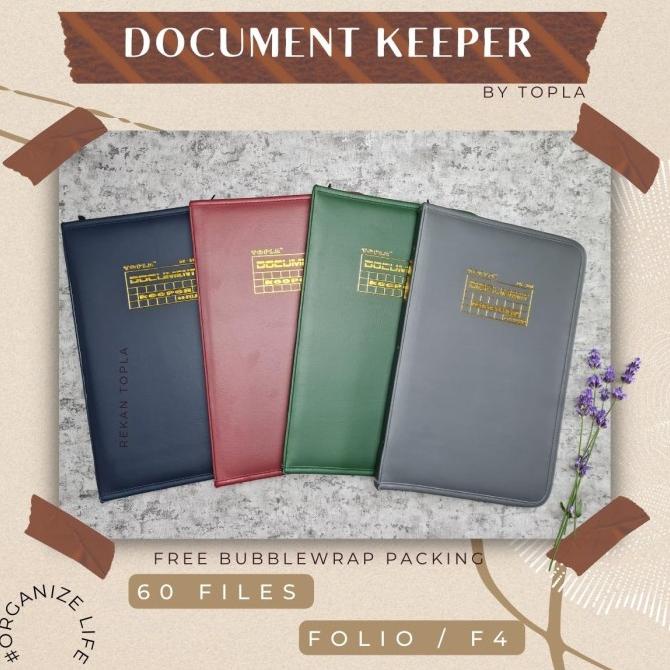 

Terbaru Map Dokumen Ijazah Folio Isi 60 Pcs / Dokumen Keeper F4 / Anti Air