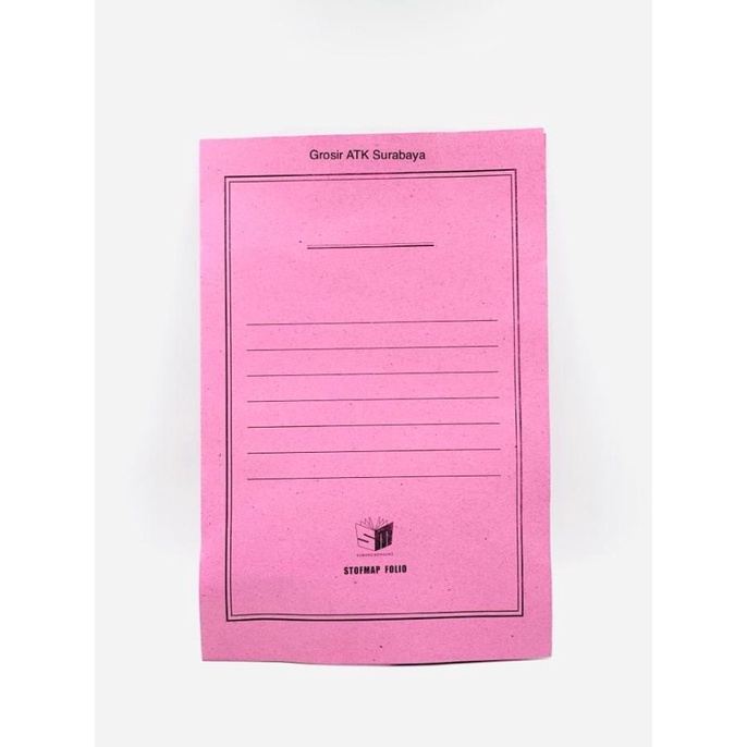 

Baru ( 50 Pcs ) Stopmap Stop Map Kertas Folio F4