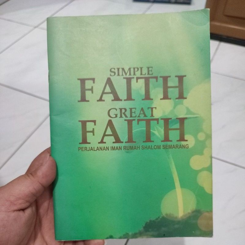 Preloved - Simple Faith Great Faith