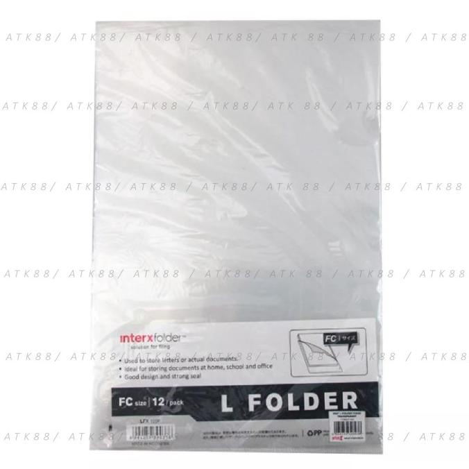 

Terbaru File - Inter X Folder - Map L / Clear Sleeve F4 (Pak 12 Pcs)
