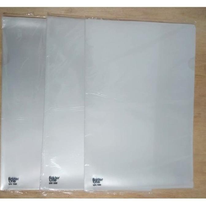 

Terbaru Map L / Map Bening Folder One Folio / F4 Warna - Bening