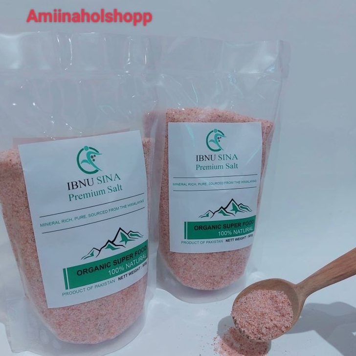 

Pasti Murah (Asli) Garam Himalaya Ibnusina 1kg Himalayan Pink Salt Himsalt Original Best Seller