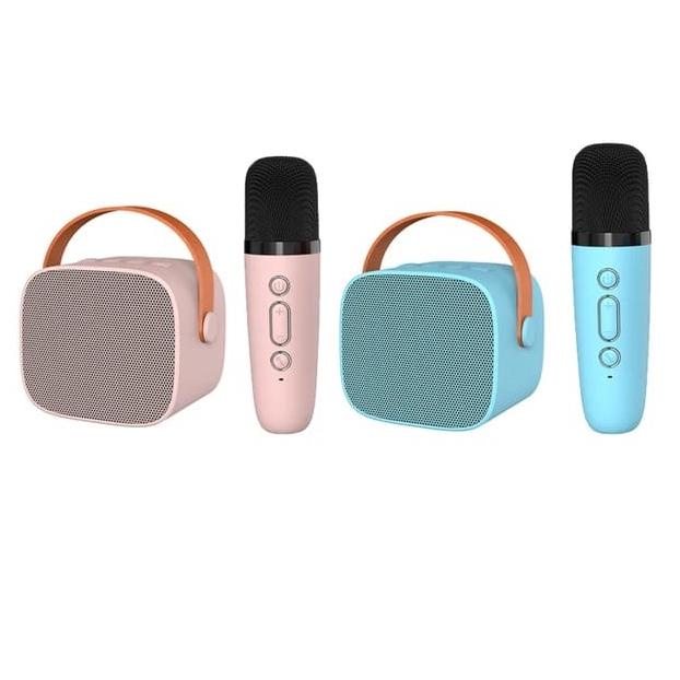 Trending Speaker Karaoke Bluethoot Bass P2 Microphone Premium Update 2023