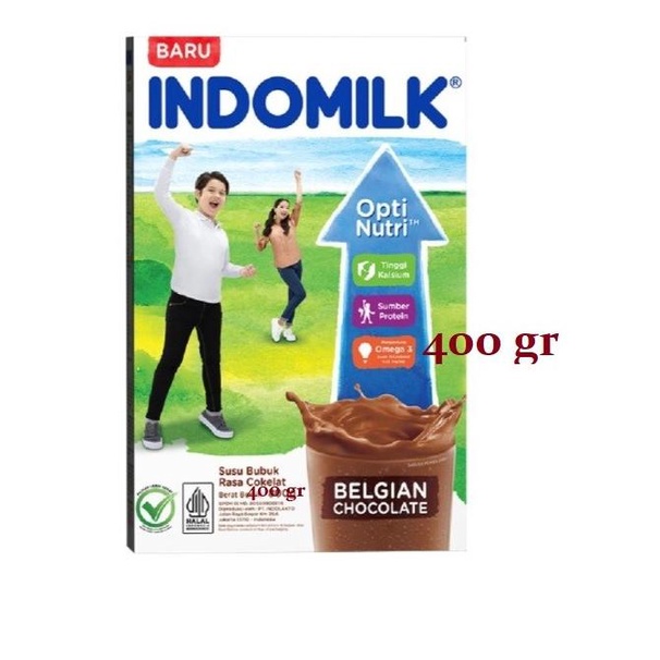 

Indomilk Susu Bubuk Full Cream Box Cokelat 400 Gr