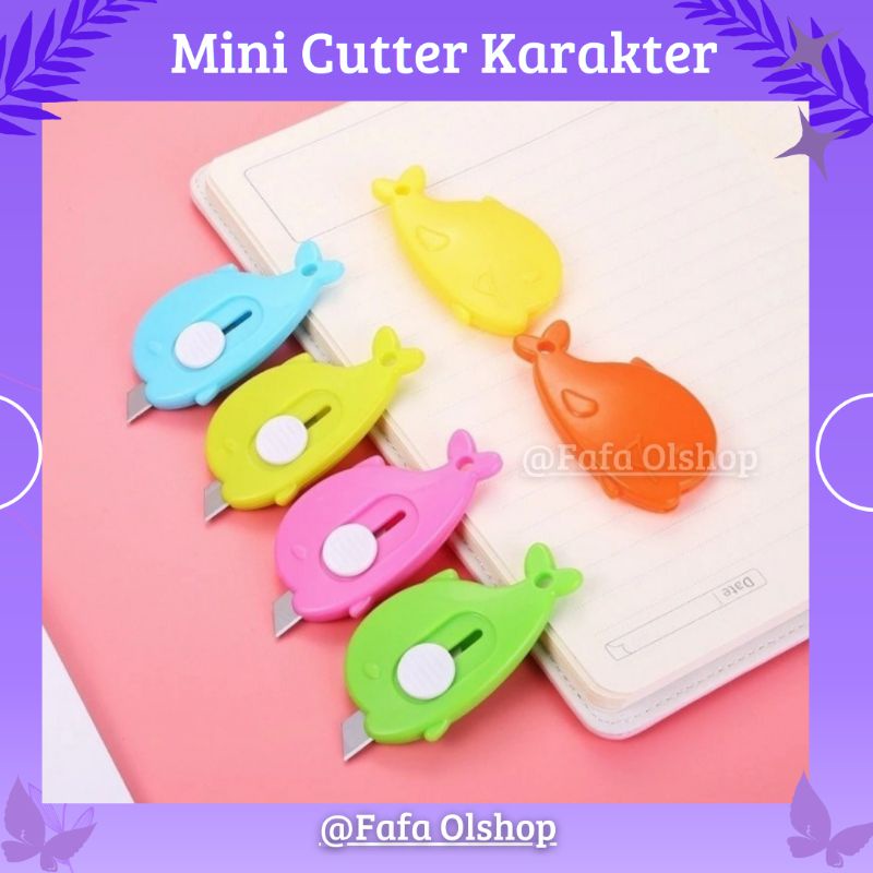 

Cutter Mini Karakter Cutter Unik
